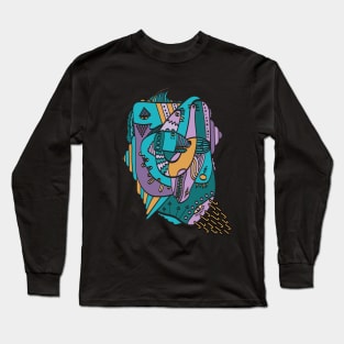 Abstract Chaos Long Sleeve T-Shirt